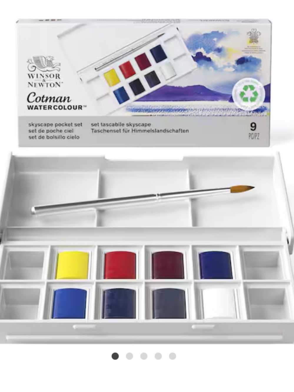 Winsor & Newton™ Cotman Watercolour™ 8 Colour Skyscape Pocket Set